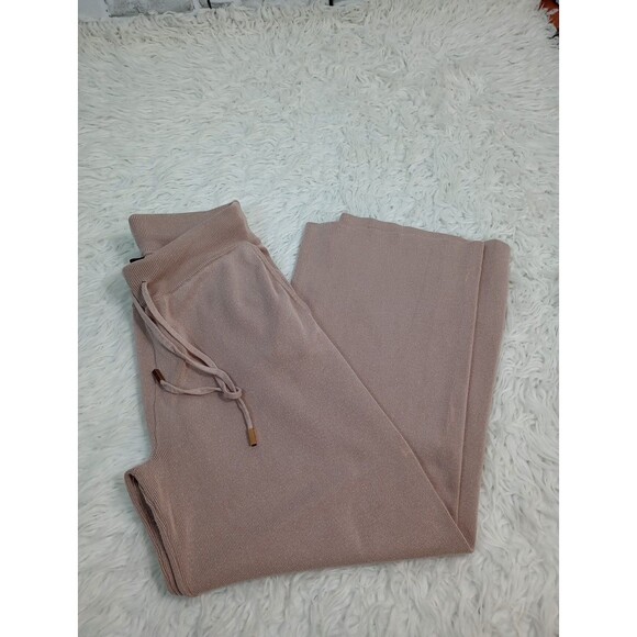 Soho Pants - Soho Apparel Women's Elastic Waist Pull On  Pants Wide Leg Light palid Rose